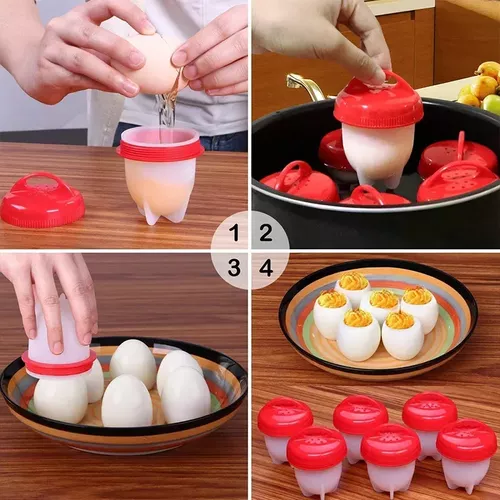 Máquina Para Fabricar Huevos Cocidos Sin Cáscara De Cocina C Color