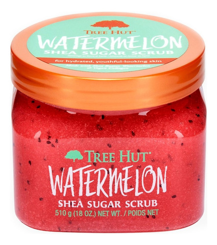  Exfoliante Corporal Tree Hut Watermelon / Sandía 510 G Tipo De Envase Bote