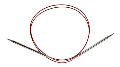 Chiaogoo Red Lace Circular 47 Inch (119cm) Stainless Steel K