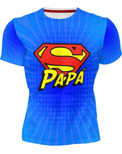 Playera Sublimada Fullprint Caballero Día Del Padre Super