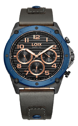 Reloj Para Hombre En Cuero Loix La-2122c 