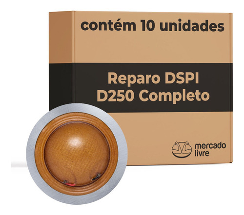 Reparo De Corneta Selenium D250 Completo 100w (10 Unid)