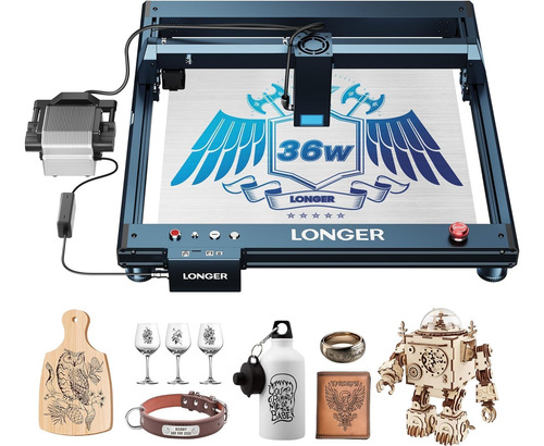 Longer Laser B1 - Cortador Láser De 36 W Con Asistencia