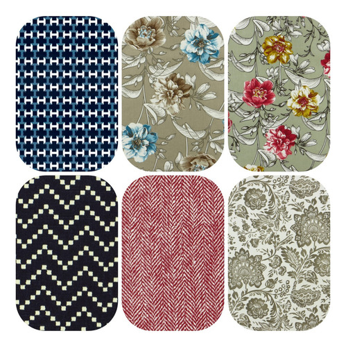 Tecido Sofá Cotone Impermeável Estampas Diversas 10x1,40 Cor Vermelho E Branco Desenho Do Tecido Riscado