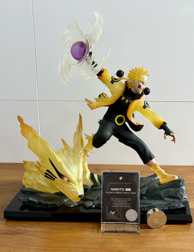 Action Figure Naruto Rikudou Sennin Ikigai Tsume Com Brinde