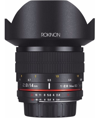 Lente Rokinon 14mm F/2.8 If Ed Umc Para Nikon Con Chip Ae