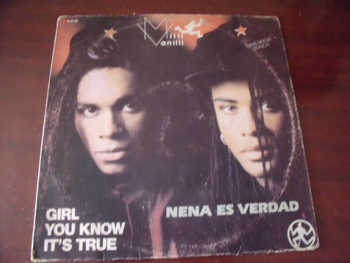 Lp Milli Vanilli - Nena Es Verdad