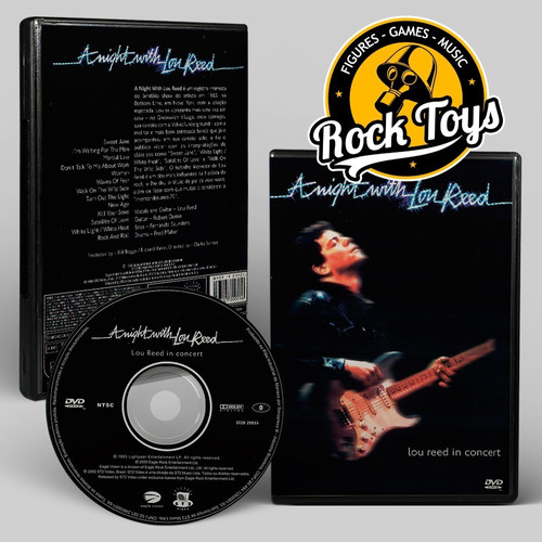 Lou Reed - A Night With 2002 Dvd (Reacondicionado)