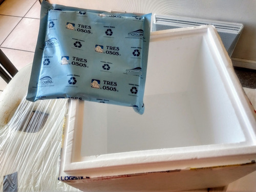 Pack Caja Isotermica Aislapol + Gelpack Frio Barrera Termica