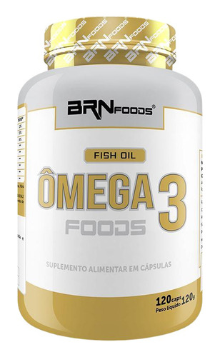 Ômega 3 Foods 120 Cáps - Brnfoods