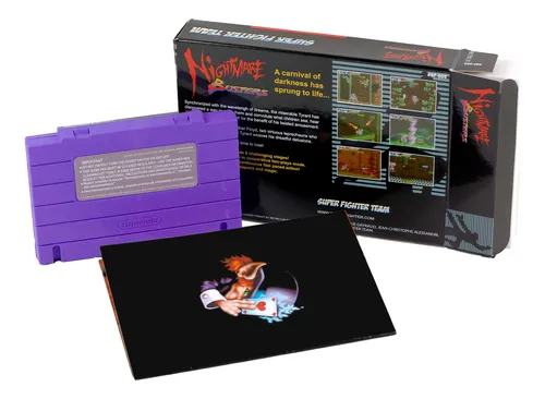 Nightmare Busters Super Nintendo Snes Completo