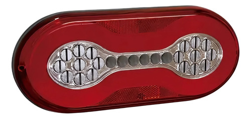 Par Lanterna Traseira Phantom 42 Leds 24v Carreta Randon