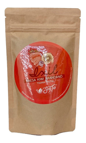 Tisana Frutal Ixil Fresa Kiwi Arándano 100g - Soy Té