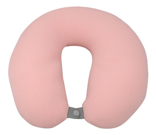 Miniso Almohada De Viaje Texturizada Rosa 28.6x30.3x10.4cm