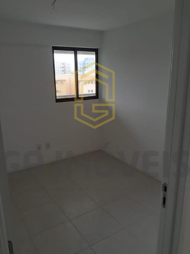 Imagem 12 de 27 de Apto Na Mangabeiras Com Vista Para O Mar, 03 Quartos, 1 Suíte, Lazer Completo Por 546mil! - 1051