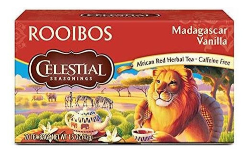 Herbal Tea, Té De Hierbas Celeste Condimentos Africana Rojo,