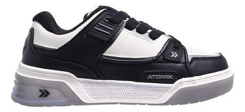 Zapatillas Atomik Moda Reptor Mujer Cr Ng 137810