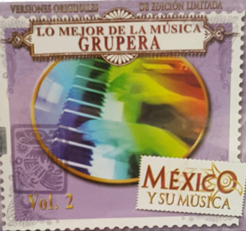 Lo Mejor De La Musica Grupera Vol 2 Mexico Y Su Musica Cd