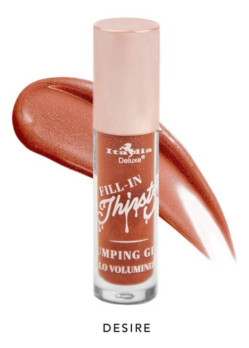Labial Gloss Voluminizador Thirsty Italia Deluxe Pleasure Color Dolly 07 Dolly