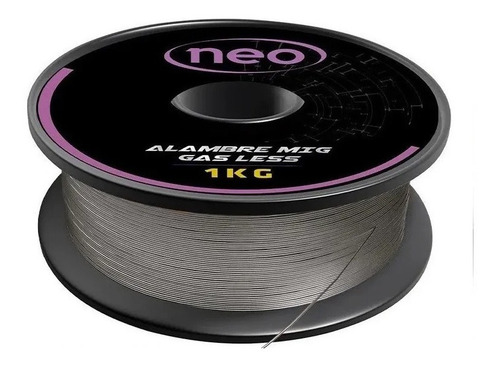 Imagen 2 de 6 de Alambre Flux Mig Gladiator Suelda Sin Gas Rollo 0,6mm 1kg