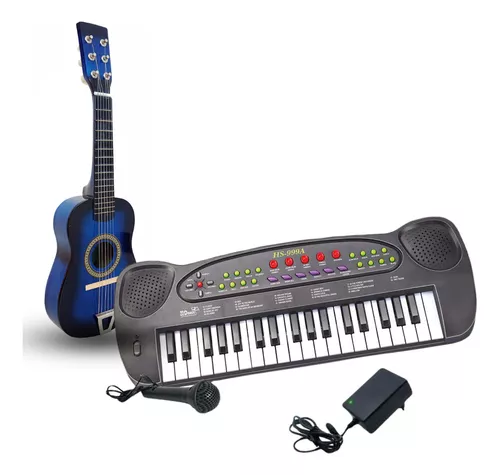 Brinquedo Infantil Teclado Musical C Microfone Educativo DM - Loja