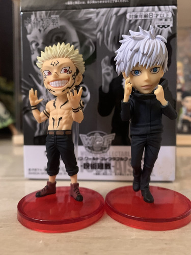 Set 2 Figuras Jujutsu Kaisen - Satoru Gojo - Ryomen Sukuna