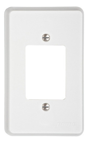 Placa 4x2 C/ 3 Postos Prime Toc Schneider Cor Branco