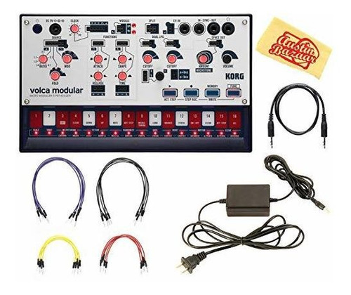 Bundle Korg Volca Modular Con Fuente Y Paño De Pulido.