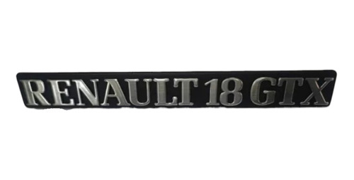 Emblema Renault 18 Gtx.  Nuevo. 