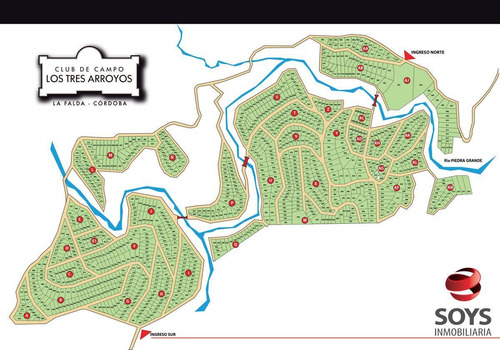 Imagen 4 de 30 de Venta Terreno - La Falda, Club De Campo Los Tres Arroyos