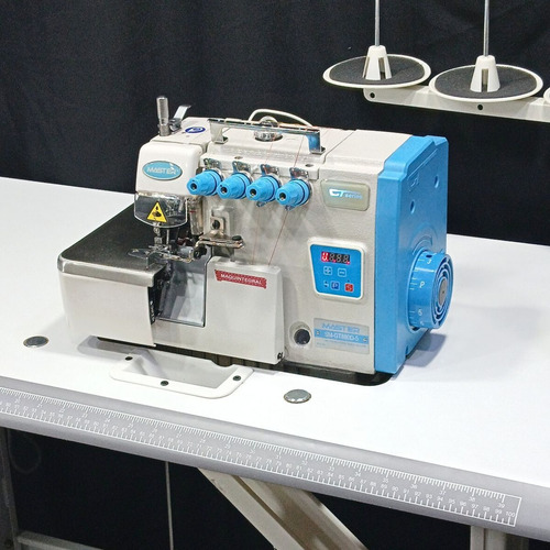 Envio Gratis Overlock 5 Hilos Industrial Motor Bajo Consumo Blanco