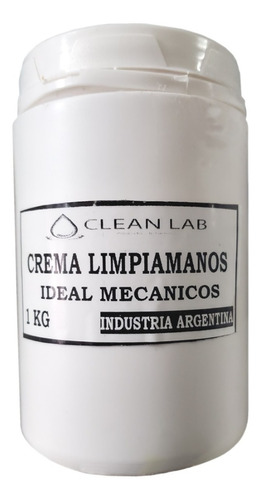 Crema Limpiamanos Ideal Talleres Mecanicos X Pote 1 Kg