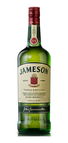 Whisky Irlandês Jameson Triple Destilled - 750 Ml