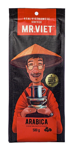 Café En Grano Arábica 500gr Mr Viet