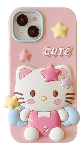 Founda For Iphone15 14 13 12 11 Lindo Hellokitty Estrella