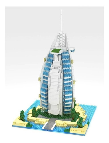 Set De Construcción Burjal Arab Hotel 3d 1095 Piezas En Caja Cantidad De Piezas 262262