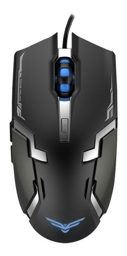 Mouse Gamer Naceb (na-629) Usb 800/3200 Dpi, 6 Botnegro