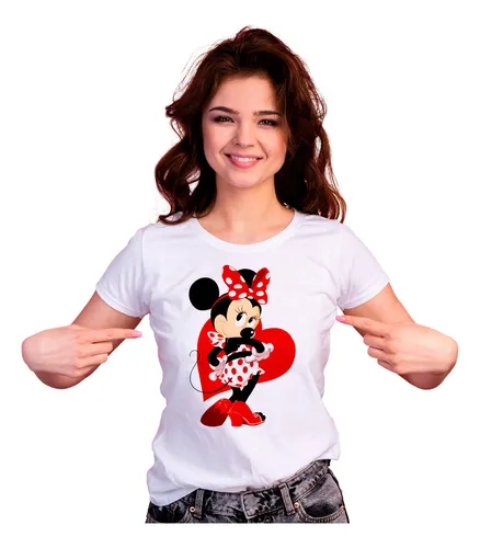 comprar Playera Para Dama Mickey Mouse P6 Minnie