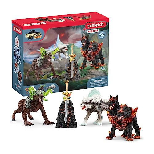 Set De Monstruos Eldrador Schleich, 3 Figuras De Acción 