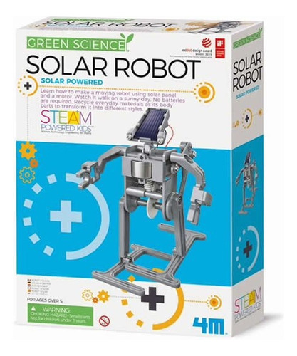 Kit De Robótica Robot Solar Green Science