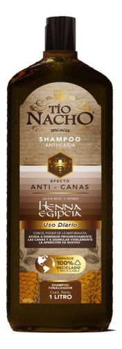  Tío Nacho Shampoo Anti Canas Henna Egipcia 1 Lt