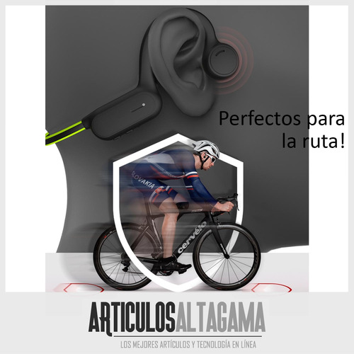 Audifonos Bluetooth Inalámbricos Oseos Deportivos + Estuche