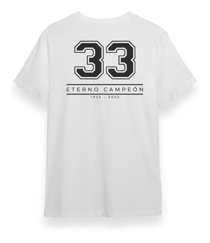 Polera Deportiva Colo-colo Hombre 33 Campeón Dryfit