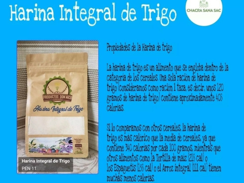 Harina Integral De Trigo 