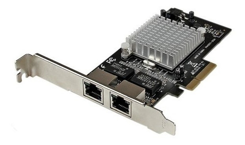 Startech - Tarjeta De Red Gigabit Ethernet 2 Puertos Rj45 Ch