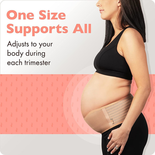 Azmed Maternity Belly Band For Pregnant Women | Breathable P