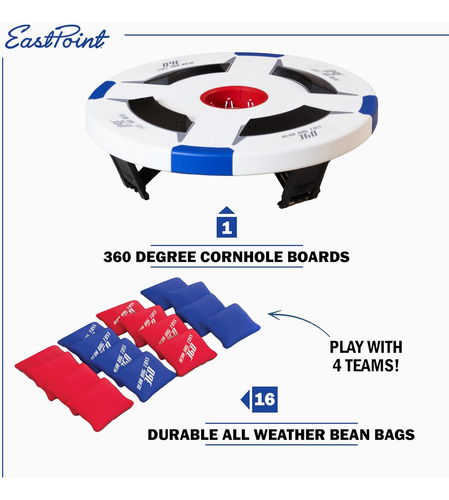 Juego Cornhole 360 Grados Con Bolsas De Frijoles