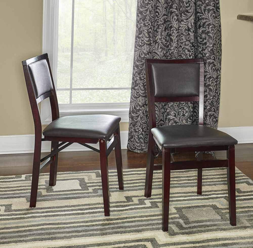 Sillas De Comedor Acolchadas Y Plegables Conjunto De 2 Espre