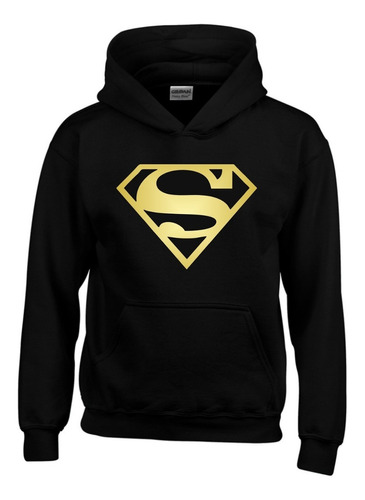 Buzo Superman Con Capota Hoodies Saco H17