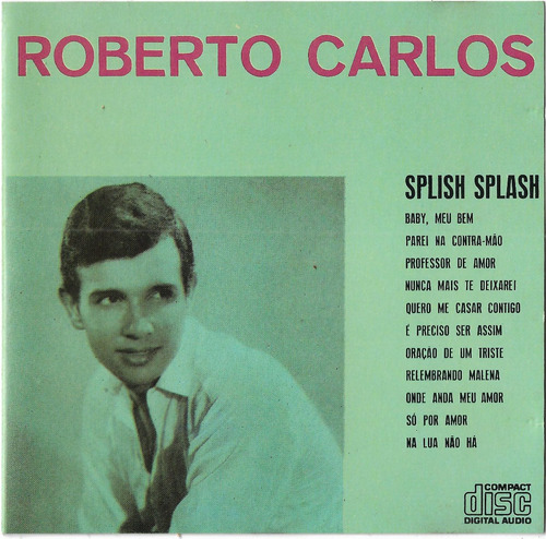 Cd - Roberto Carlos - Splish Splash